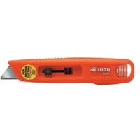 Self Retracting Safety Knife with 6 additional blades (uncarded) - Knives & Blades